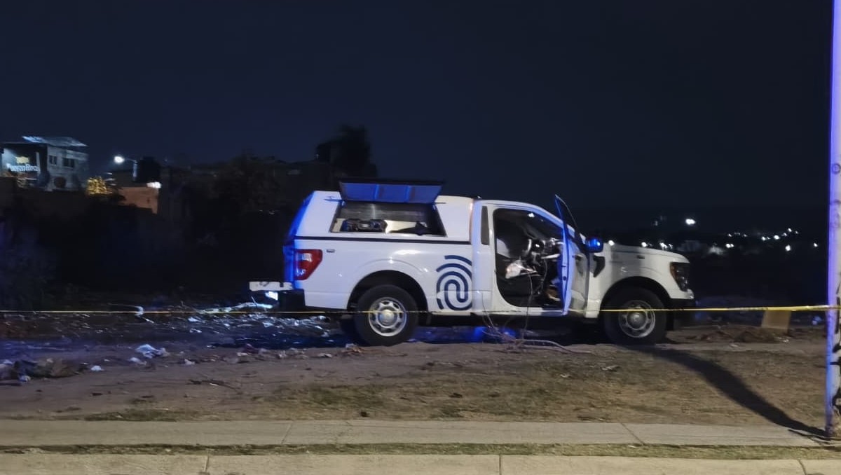 Personal forense acudió al lugar del hallazgo en Chulavista (Vicente Torres Alfaro)