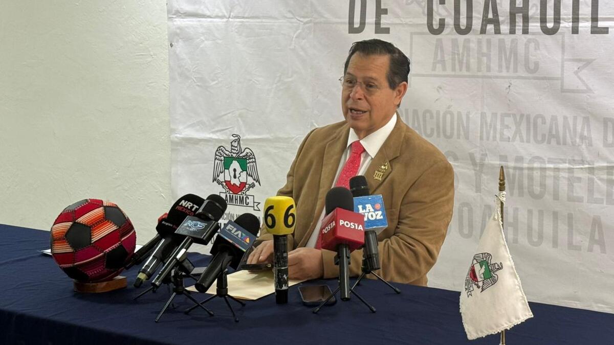 Presidente de la Asociación de Hoteles y Moteles de Coahuila, Héctor Horacio Dávila Rodríguez.| Especial.