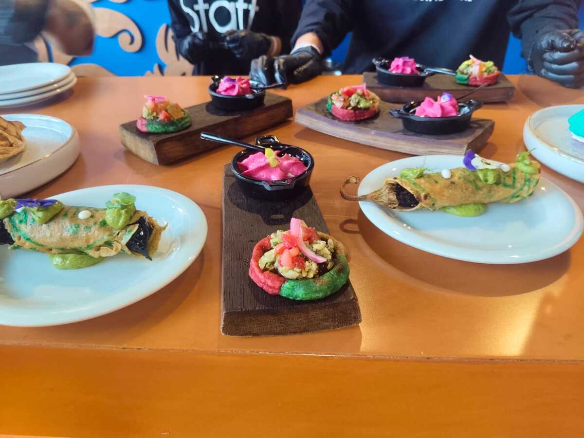 Algunas propuestas de la cocina  contemporánea que el chef David Quevedo sirve  en Trasiego y llevó a Millesime GNP Weekend / Adriana Jiménez