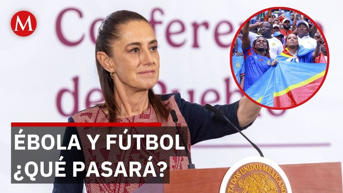 Sheinbaum activa vigilancia sanitaria por selección del Congo