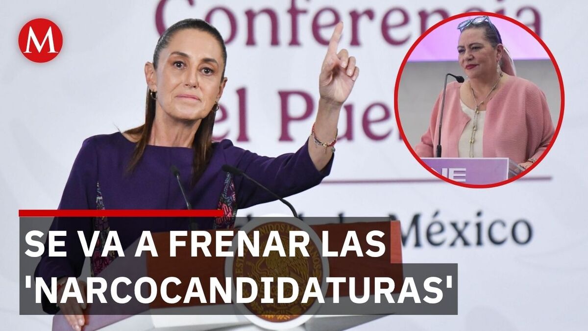 Sheinbaum pasa a partidos la responsabilidad por 'narcocandidatos'