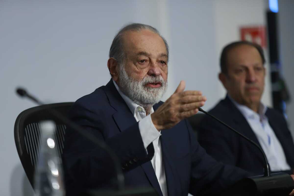 Slim dijo que la deuda va a ir al 60 por ciento del PIB porque si el país no crece y hay un déficit fiscal. | Foto: Juan Carlos Bautista