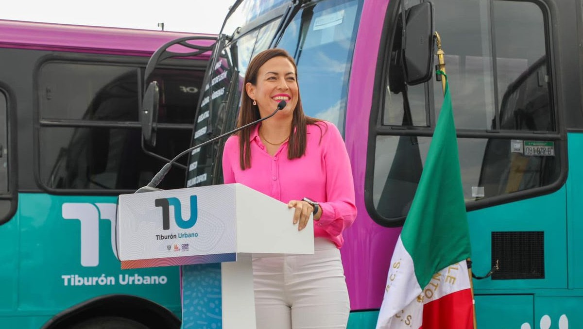 Tiburón Urbano en La Paz recibe respaldo de Claudia Sheinbaum. | Foto: Especial