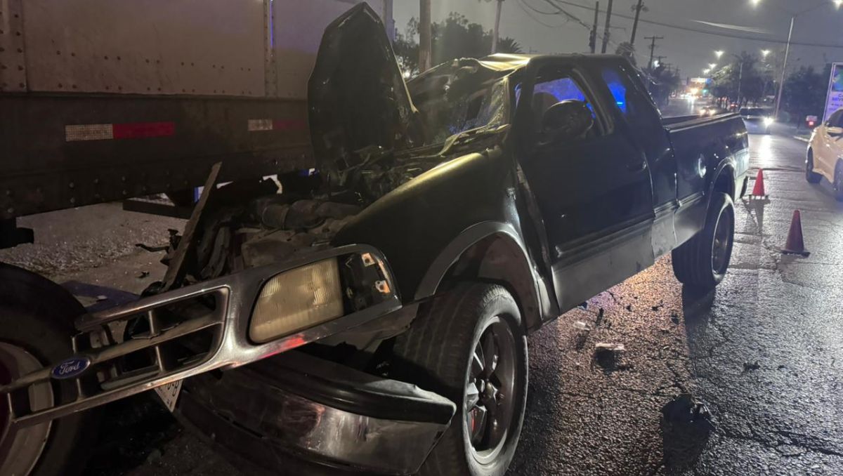 El accidente ocurrió sobre el cruce de bulevar Juárez y la avenida Hidalgo | Especial