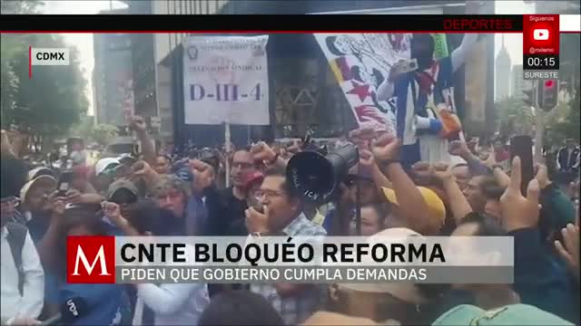 Así fue el segundo día de bloqueos de la CNTE en la CdMx | Paola Barquet, 26 de mayo de 2026