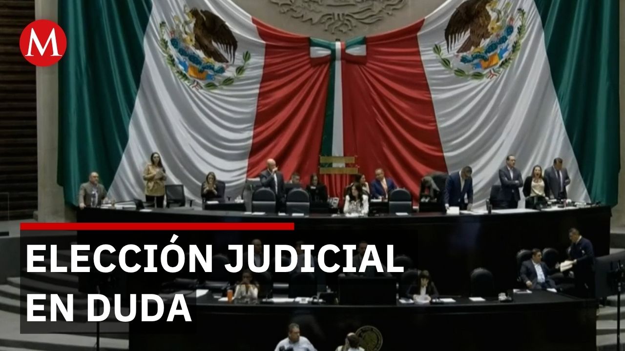 Cámara de Diputados debate aplazamiento de elección judicial para 2028
