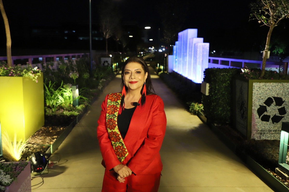 Clara Brugada aseguró que la Ciudad de México recibirá el Mundial con más de 2 mil obras. (Foto: Octavio Hoyos)