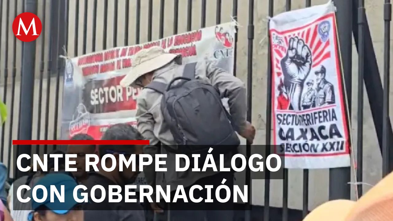 CNTE exige diálogo directo con Claudia Sheinbaum