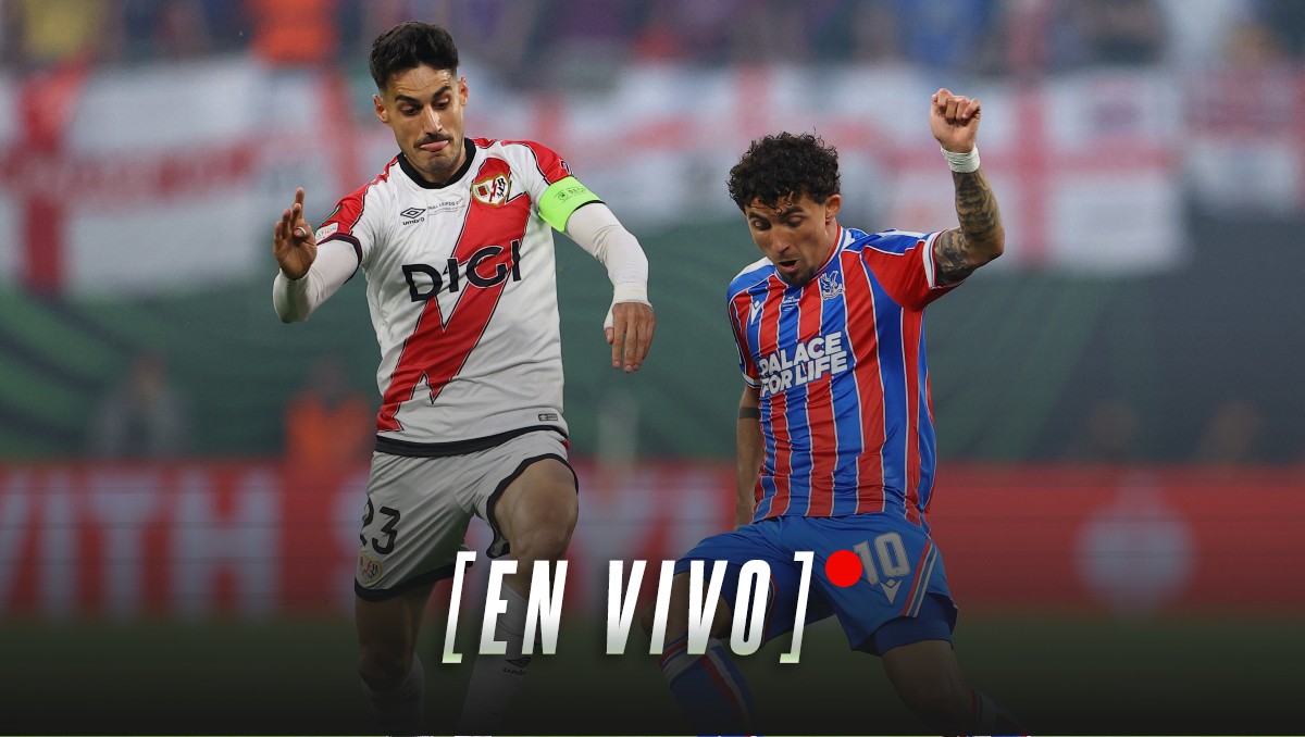 Sigue el Crystal Palace vs Rayo Vallecano EN VIVO | Final de la Conference League HOY (Reuters)