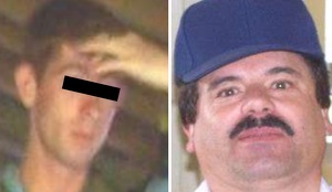 Presunto retrato de Enoc Martínez Cepeda, El Vocho, sobrino del Chapo