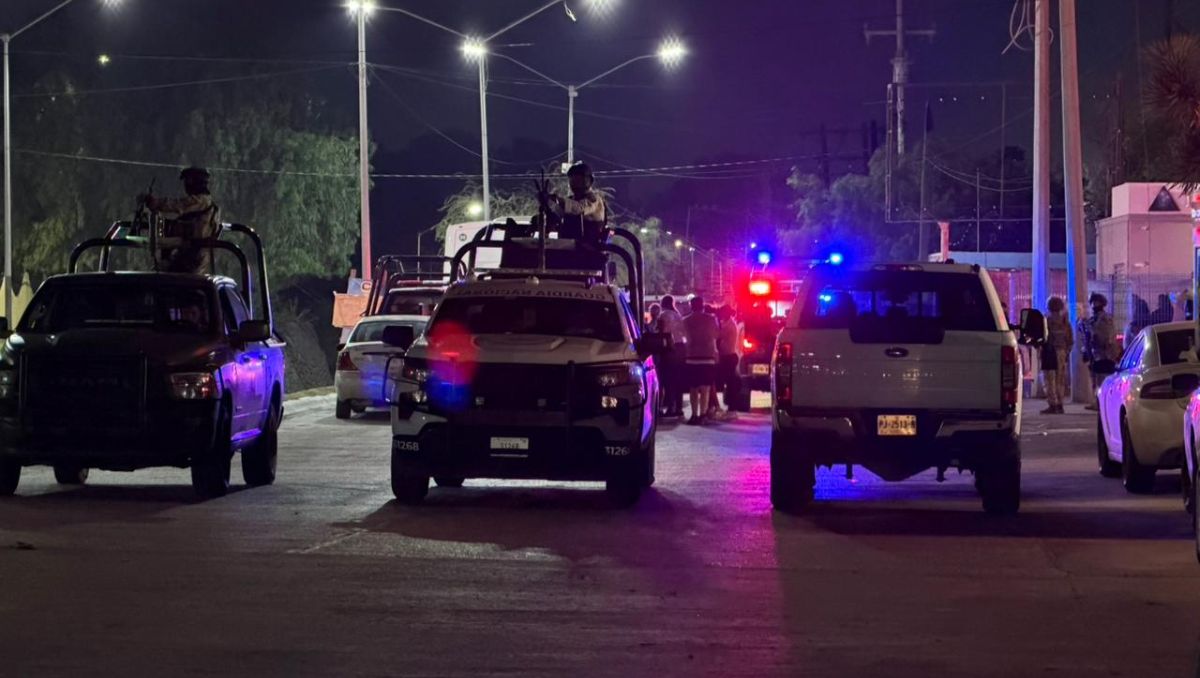 Elementos de la Guardia Nacional y del Ejército Mexicano acordonaron la zona donde falleció un hombre. Fernada Pérez