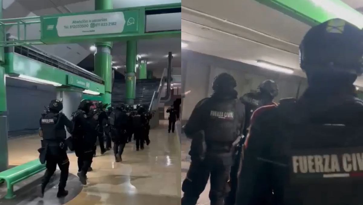 Los elementos de seguridad realizan prácticas en un horario de 01:00 a 04:00 horas. Especial