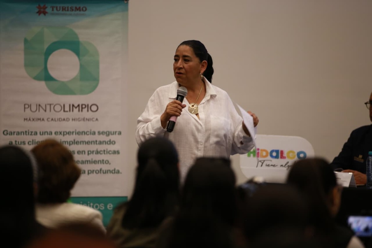 Elizabeth Quintanar Gómez, secretaría de Turismo de Hidalgo. (Jorge Sánchez)