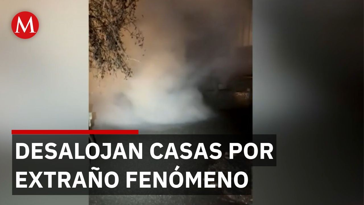 Estallido en Michoacán: brota chorro de 15 metros en patio de casa