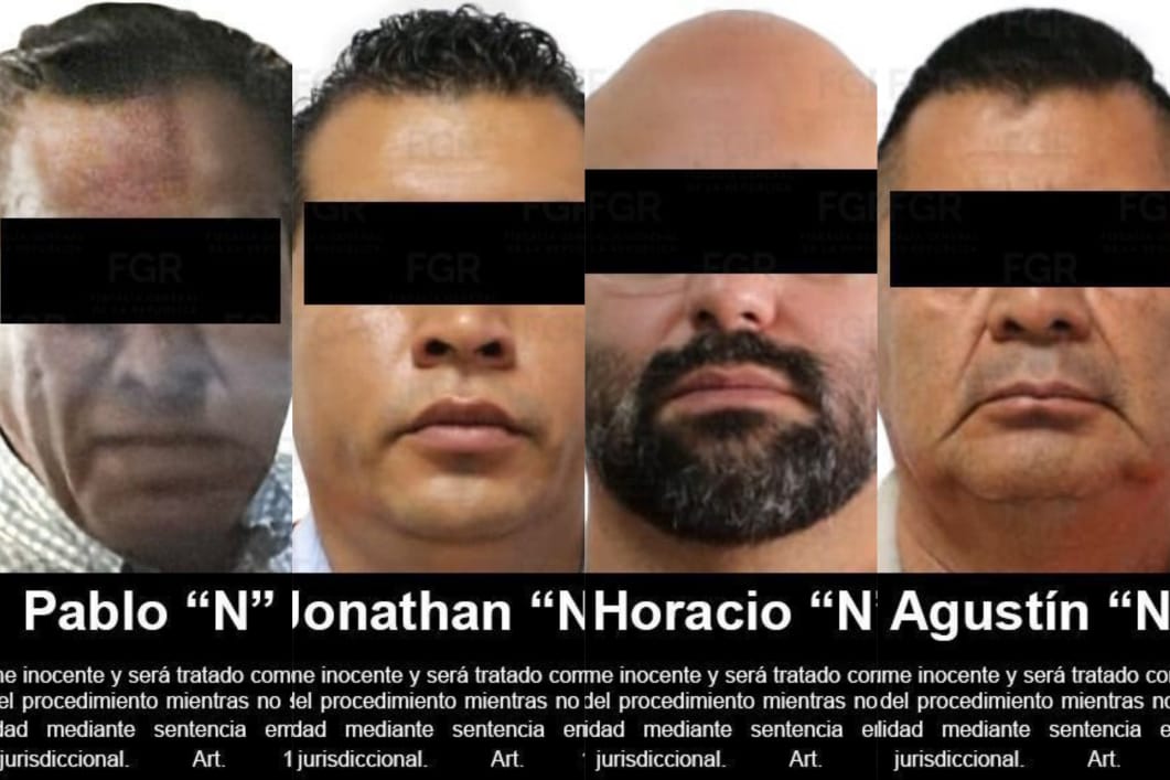 Los imputados forman parte de la red de corrupción que destapó la FGR la semana pasada.