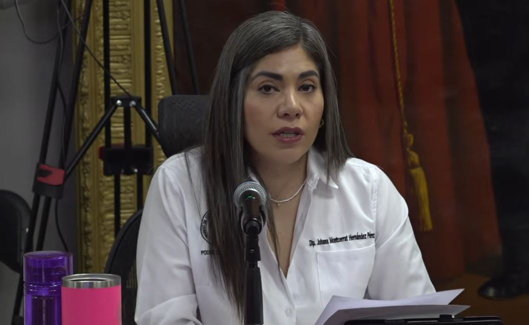 Johana Moncerrath Hernández, diputada del PRI. (Guadalupe Trejo)