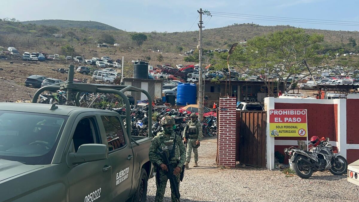 Lanzan explosivos desde drones en Grúas Alonso. | Foto: Especial