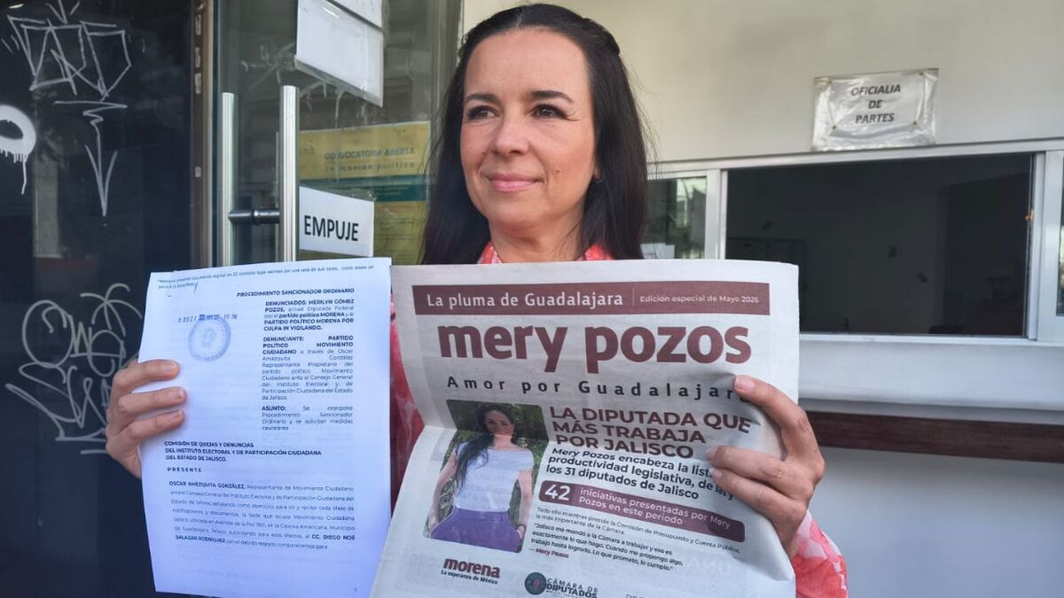 MC denuncia a Chema Martínez y Mery Gómez ante el IEPC Jalisco (María José Camarena)