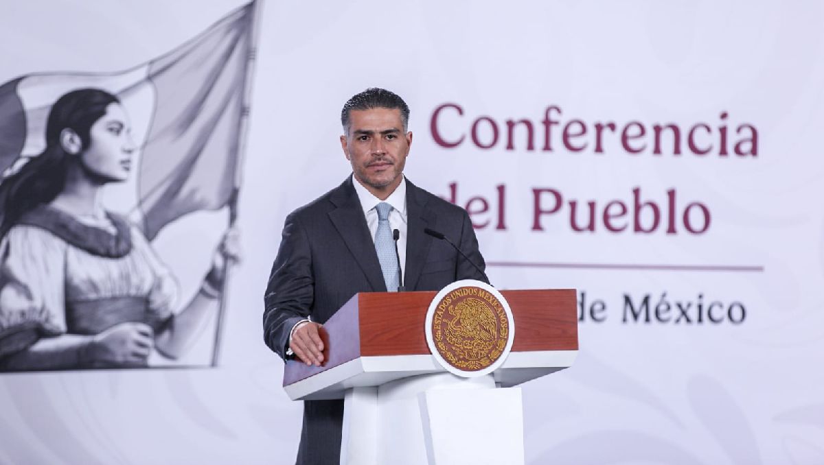 Omar García Harfuch revela que el estado de fuerza está conformado por 22 mil elementos. | Foto: Araceli López