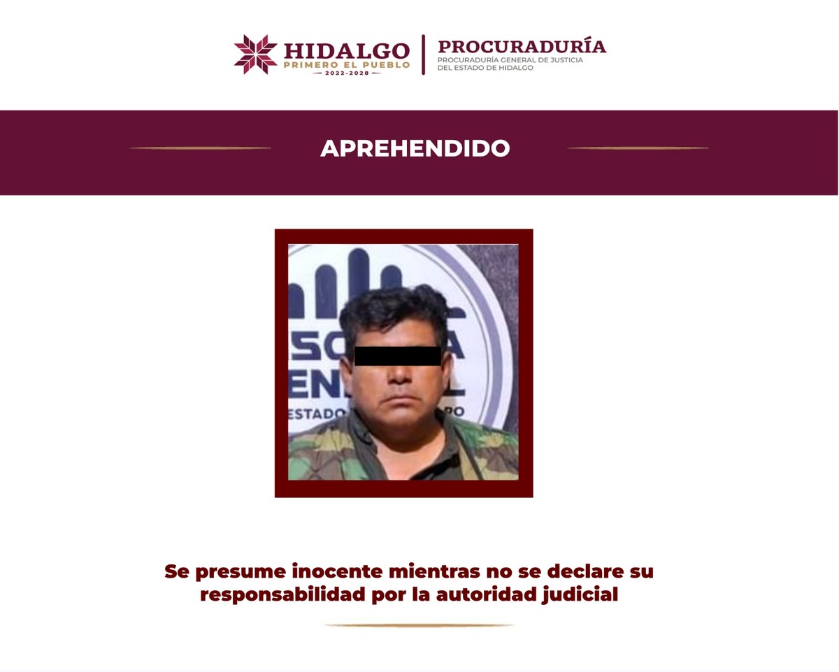 Presunto homicida fue localizado y detenido en Querétaro. (Cortesía)