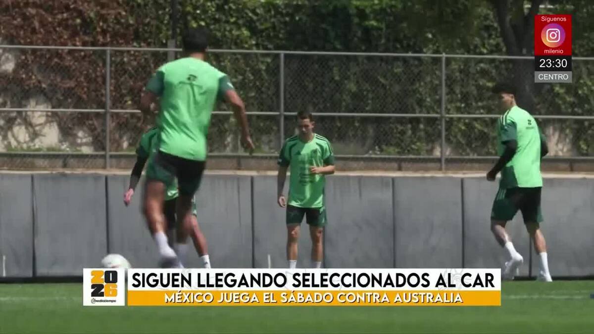 Santi Giménez y Obed Vargas llegan a concentración | Milenio Noticias La Afición, 26 de mayo de 2026