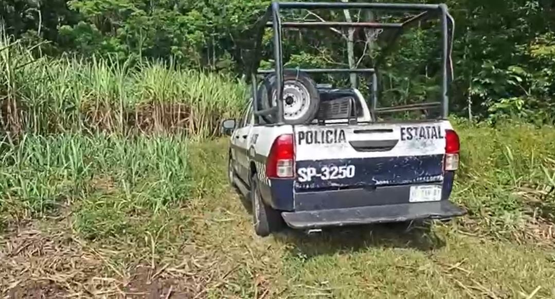 Al sitio acudieron elementos estatales y municipales. | Foto: Captura de pantalla