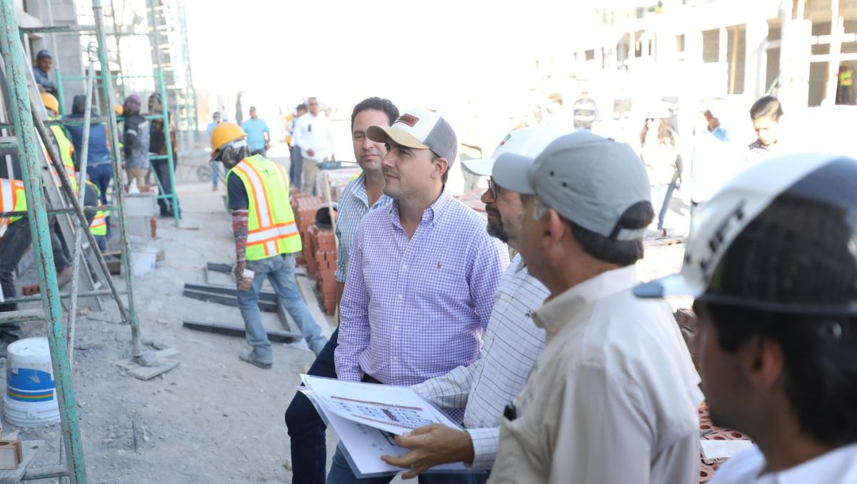 Junto con el alcalde de Saltillo, el gobernador de Coahuila constató que el proyecto avanza en tiempo y forma. | Especial
