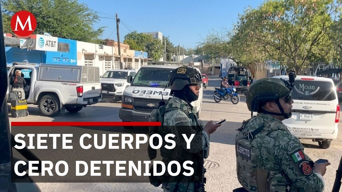Alerta en Sinaloa por el hallazgo de siete cuerpos en distintas zonas urbanas y tramos viales