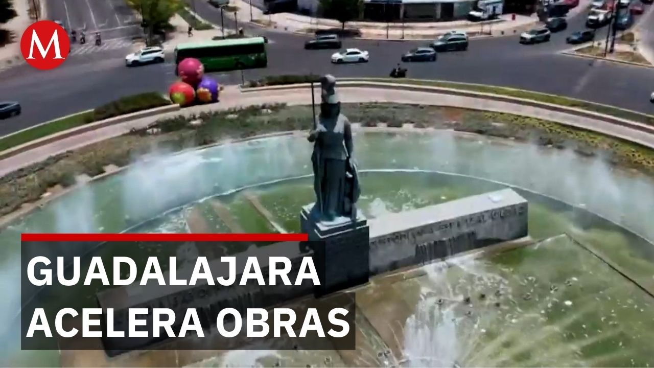 Así avanzan las obras en Guadalajara a dos semanas del inicio del Mundial