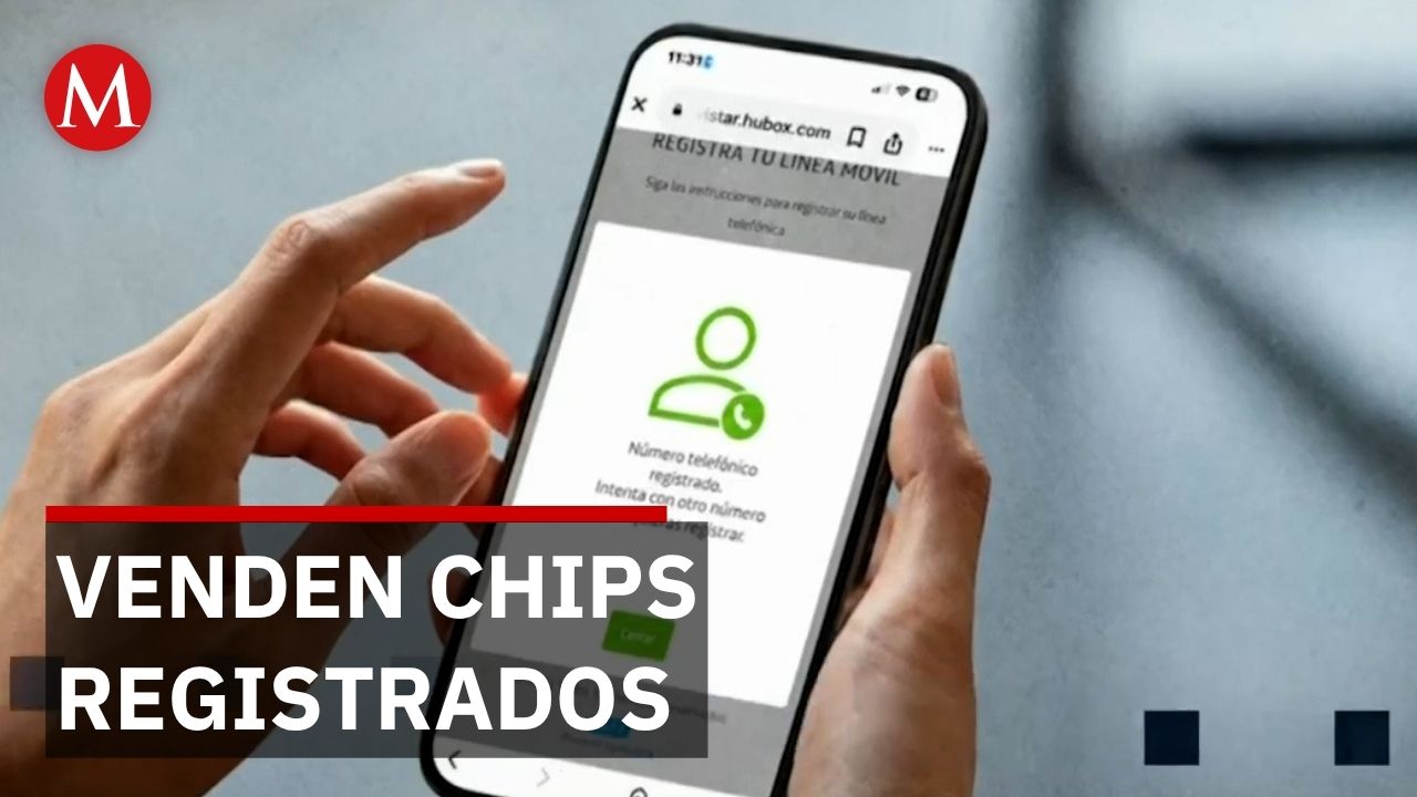 Así burlan el registro telefónico con chips ya registrados ante el RENAUT