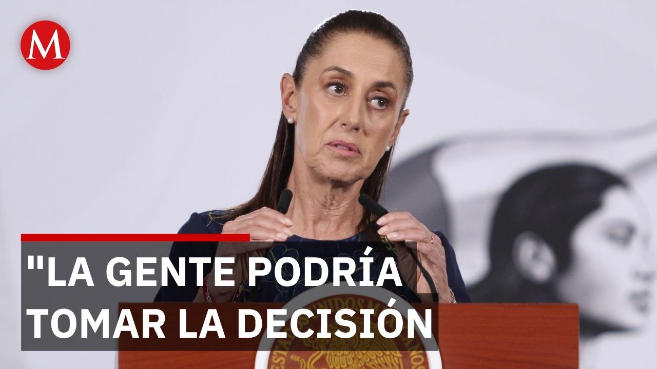 “Fue una decisión del Congreso”: Sheinbaum sobre posibilidad de reelección de magistrados del TEPJF