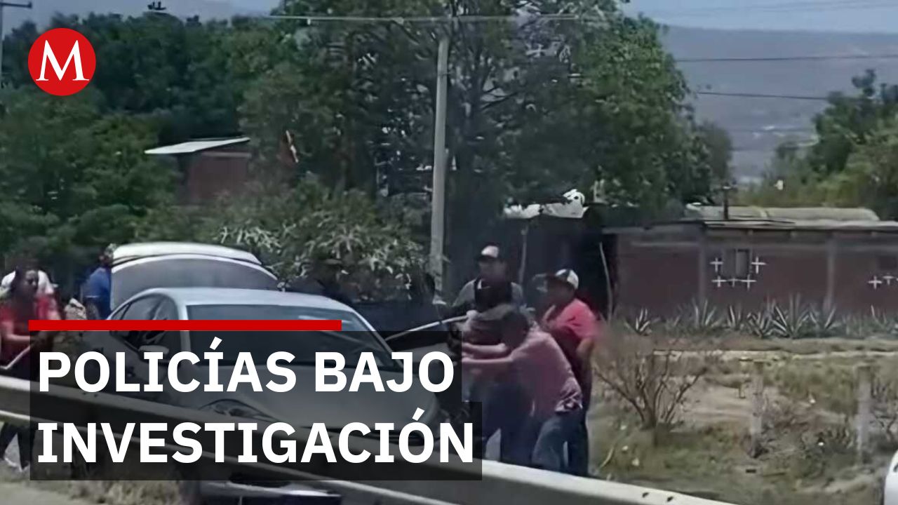 Fiscalía investiga a policías tras enfrentamiento en bloqueo magisterial en Oaxaca