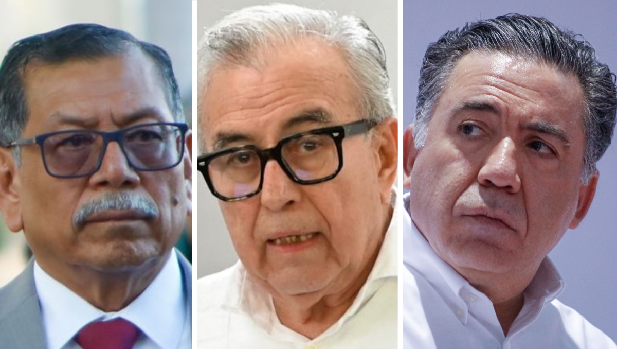 Gerardo Mérida, Rubén Rocha y Enrique Inzunza, tres de los perfiles en la mira de EU | Foto: Cuartoscuro