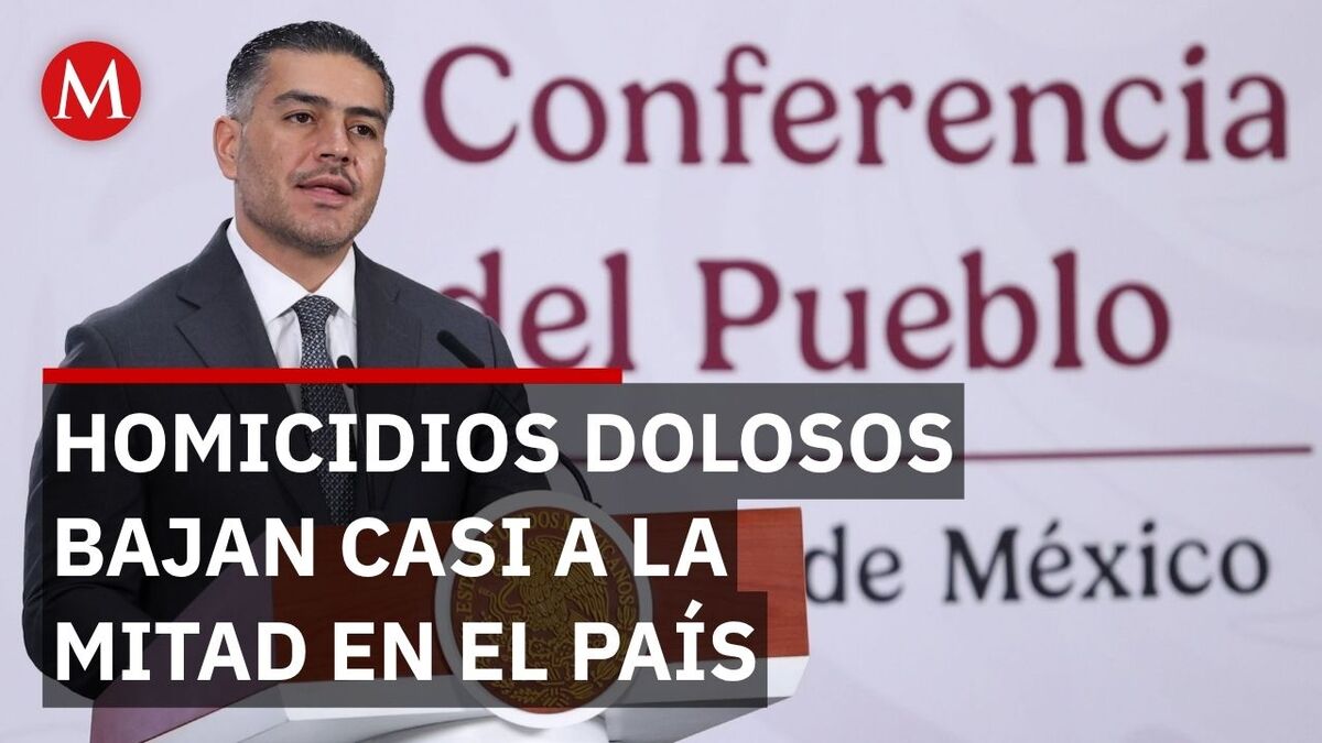 Harfuch destaca reducción del 49% en homicidios