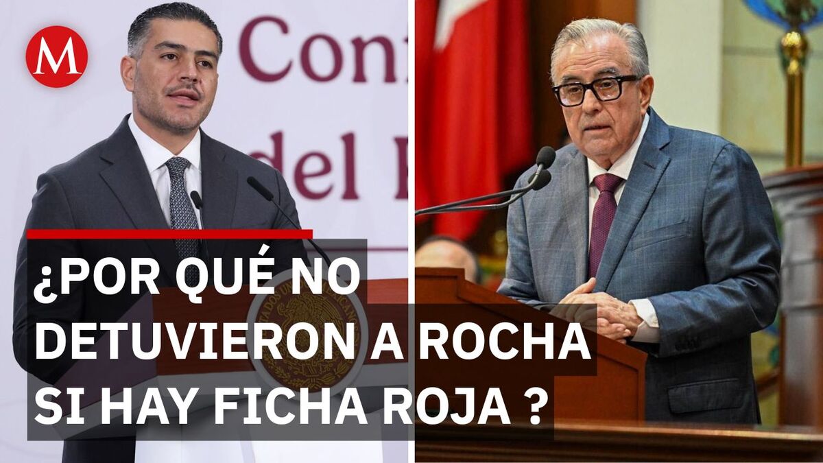 Harfuch explica por qué Rocha Moya no fue detenido por la FGR