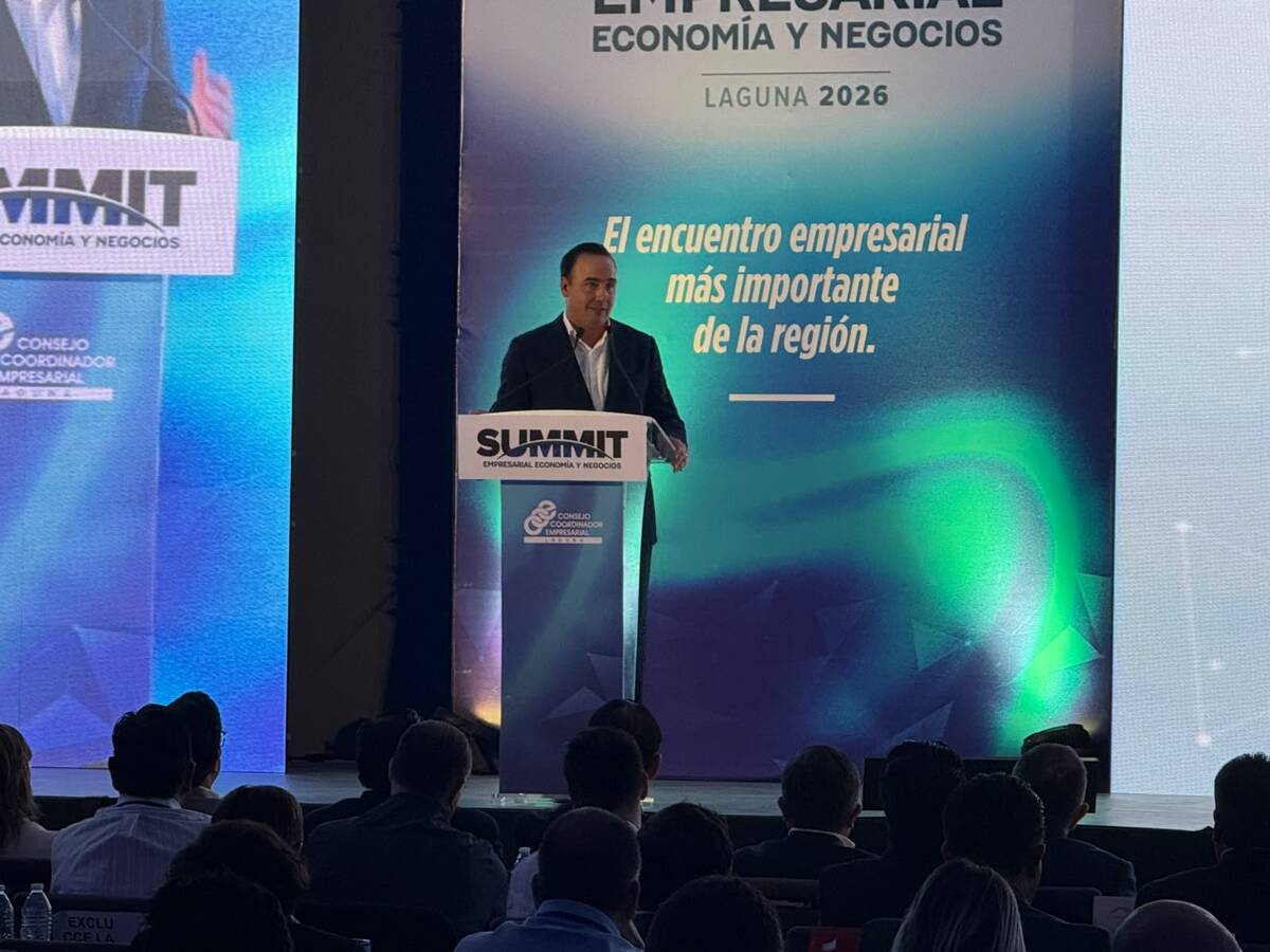 Manolo Jiménez estuvo en Torreón para el foro SUMMIT, Empresarial Economía y Negocios | Especial