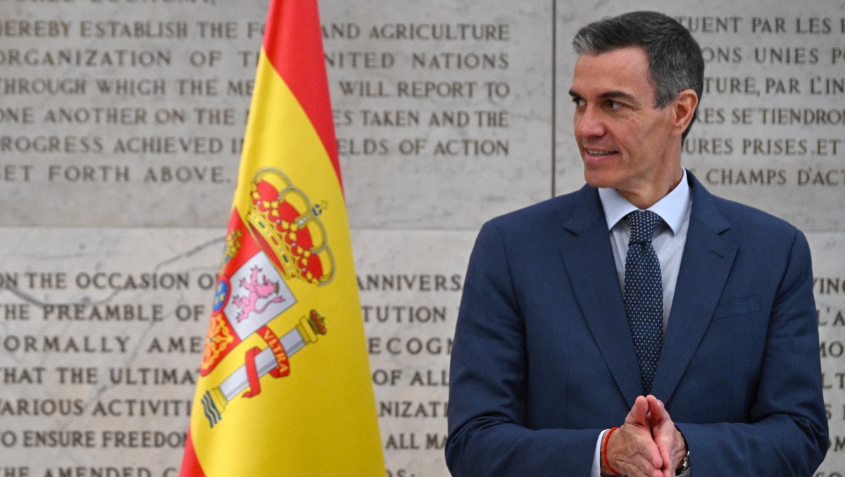 Pedro Sánchez, presidente de España. | AFP