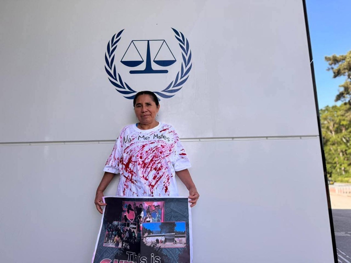 La periodista Marcela de Jesús Natalia lleva ante la ONU y la Corte Penal Internacional la crisis por desplazamiento forzado. | Especial
