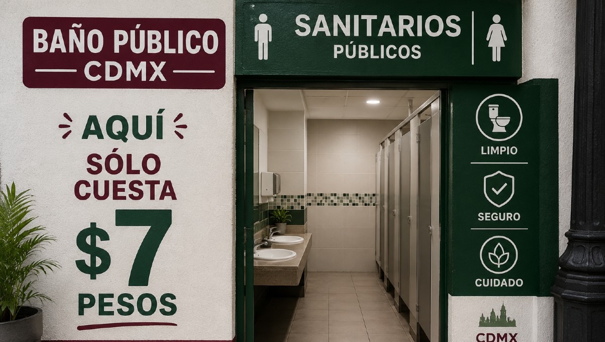 Podrás usar los baños por tan solo 7 pesos en CdMx | IA Discover/Especial