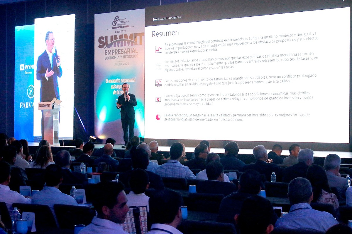 SUMMIT Empresarial Laguna 2026 reúne líderes en innovación y economía.| Manuel Guadarrama.