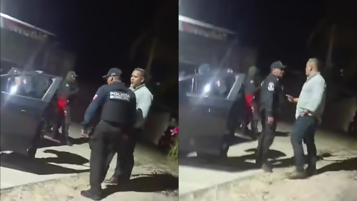 En videos difundidos en redes sociales, la mujer encaró al presunto asesor jurídico del Ayuntamiento. | Especial
