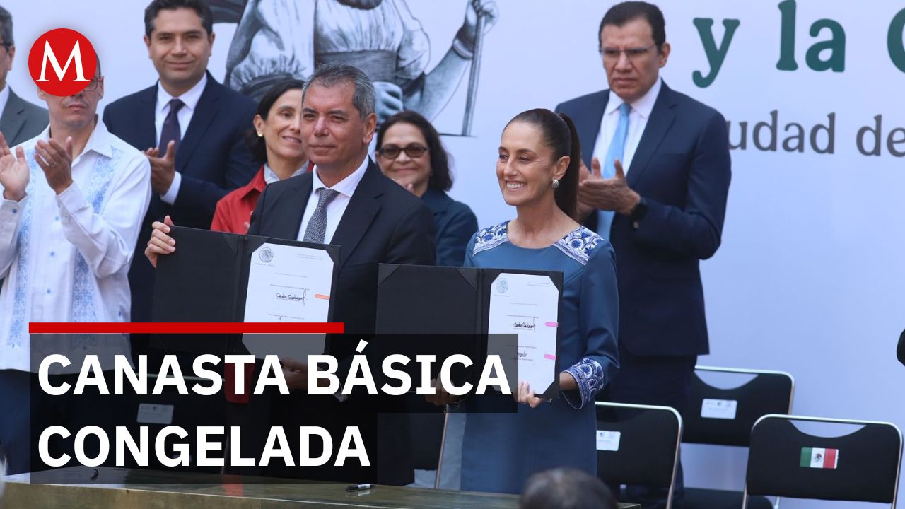Claudia Sheinbaum renueva el PACIC para mantener estable la canasta básica