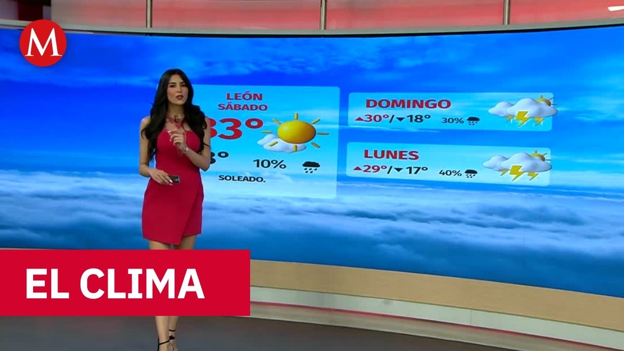 Clima de hoy viernes 29 de mayo de 2026 | Pronóstico con Sofía González
