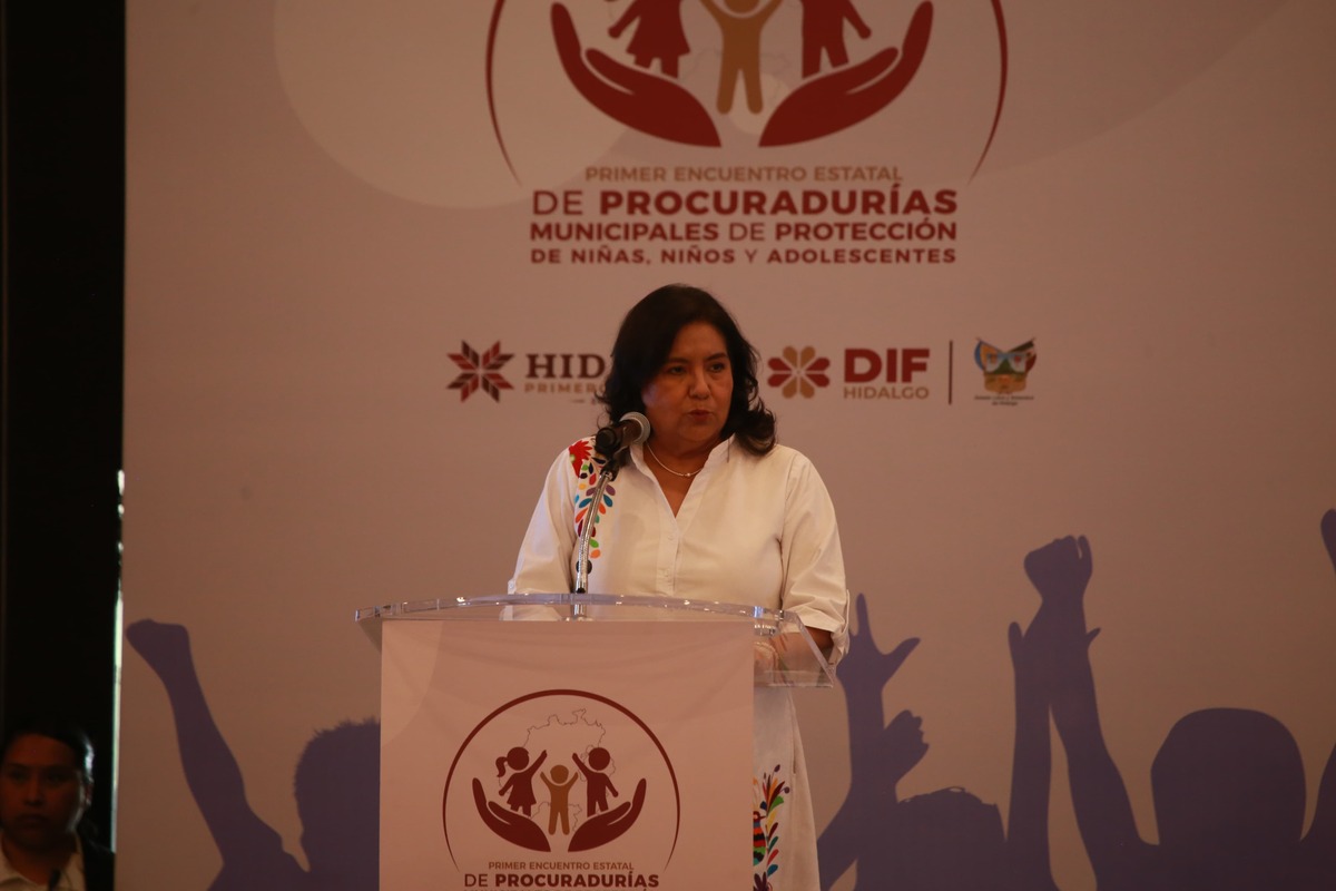 Edda Vite Ramos, presidenta del patronato del Sistema para el Desarrollo Integral de la Familia de Hidalgo. (Foto: Jorge Sánchez)
