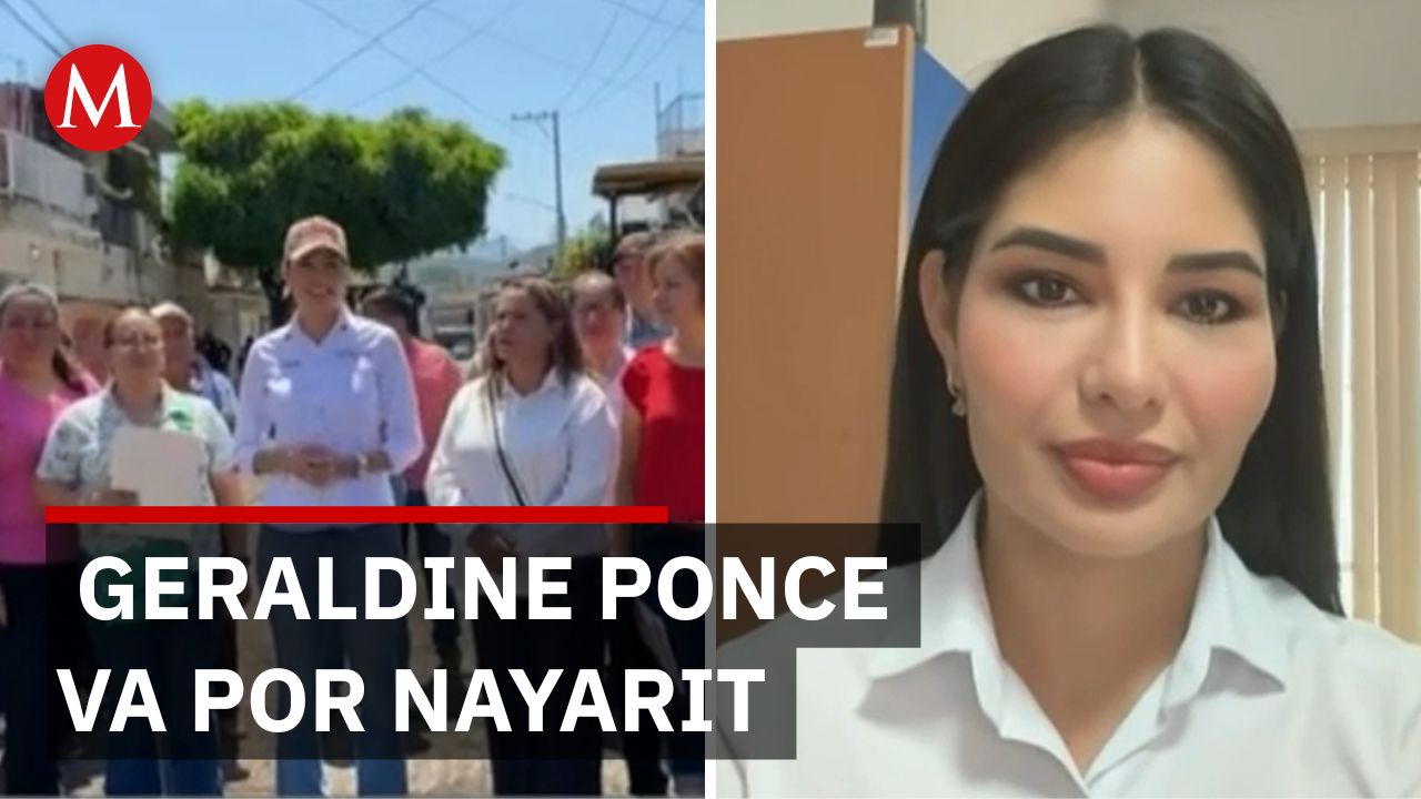 Geraldine Ponce confirma interés por gobernar Nayarit