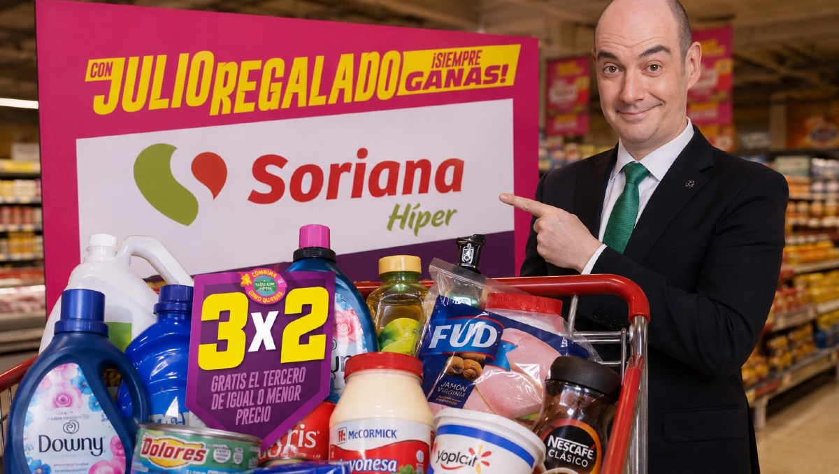 Julio Regalado lanza nuevas ofertas al 3x2 en Soriana durante junio | IA DISCOVER