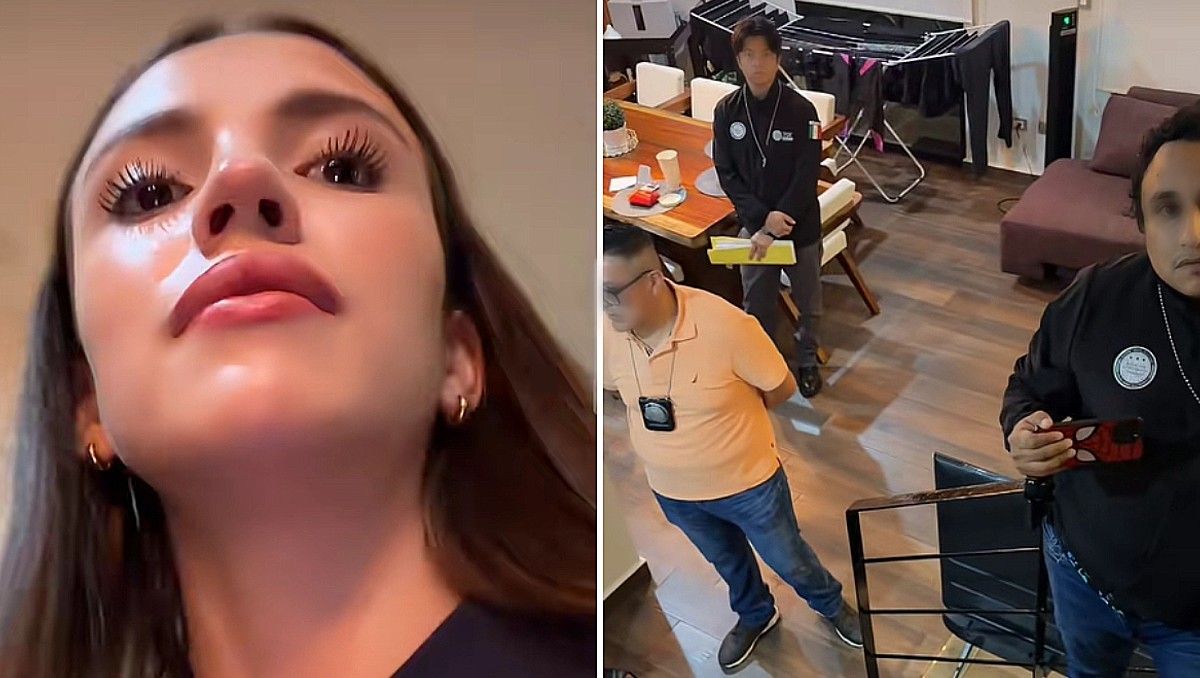 Marianne Gonzaga realiza transmisión en vivo durante cateo en su casa (RS)