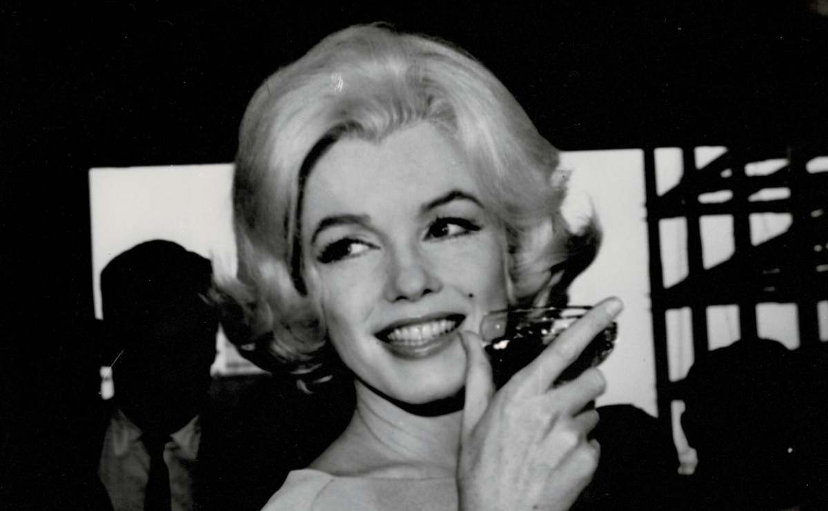 Marilyn Monroe. (Cortesía Colecciones Carlos Monsiváis Museo del Estanquillo/Fotos de Humberto Zendejas donadas por Gloria Maldonado Ansó)