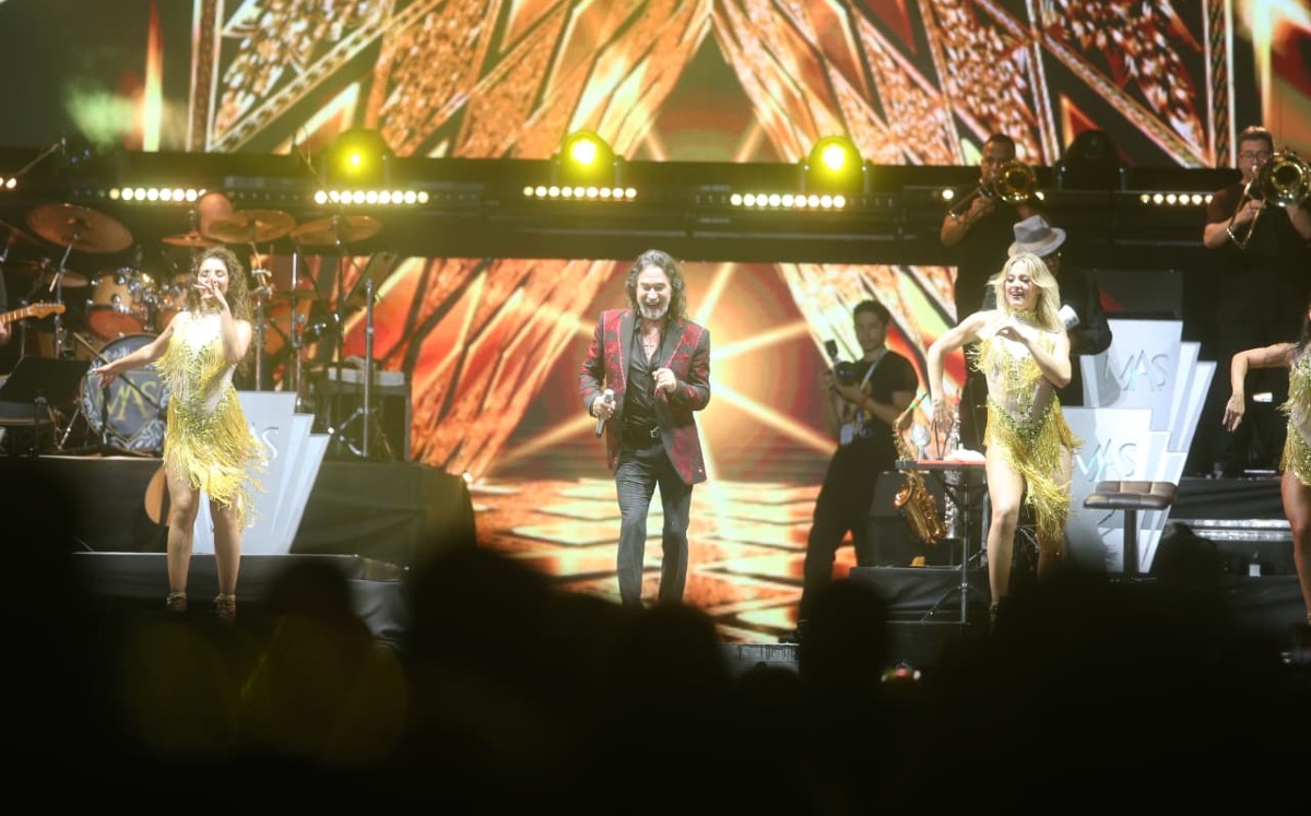 Una noche para la historia: Marco Antonio Solís desata la nostalgia en Tampico. | Foto: Yazmín Sánchez