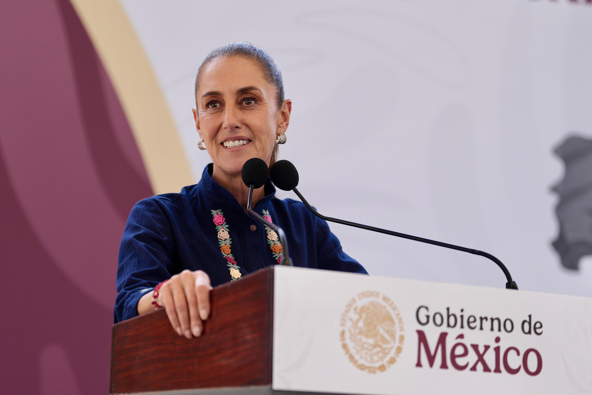La Presidenta estuvo de gira por Jocotitlán, Estado de México. | Foto: Presidencia